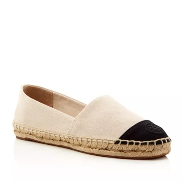 Tory Burch Size 7 Colorblock Espadrille Flat Shoes - Picture 15 of 15